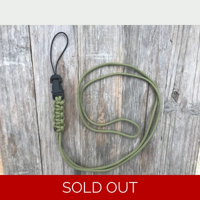 Moss Bite Alarm Receiver Neck Lanyard
